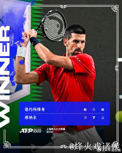 上海大师赛:德约科维奇鏖战三盘晋级八强 上海大师赛:德约科维奇鏖战三盘晋级八强